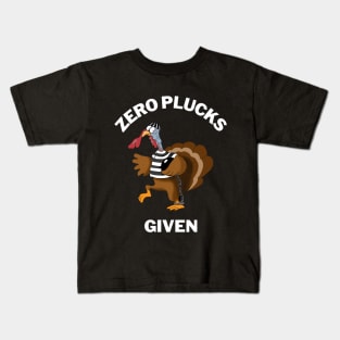 Turkey Zero Plucks Given Thanksgiving Classic T-Shirt Kids T-Shirt